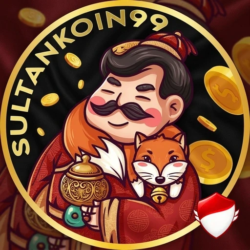 Logo resmi sultankoin99 untuk kasino online